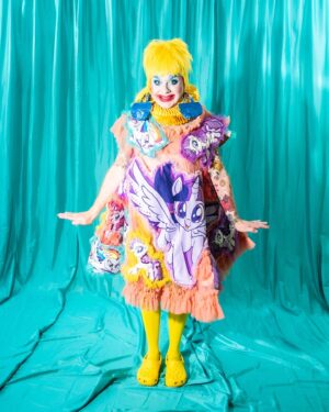 Ginny Lemon Instagram - My little Ginny 🐴 

This stunning frock made by @sophiecochevelou 💖 

📸 @emwajones