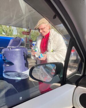Ginny Lemon Instagram - Happy #nonbinaryawarenessweek to my co creator @biminibabes 

💛🤍💜🖤

I’m proud of many things…

Inventing the colour Yellow 
Bringing the word BAB back to culture
Relaunching Crocs career 
Being a b*stard *a 

But bringing Bimini to tesco in Worcester is one of my proudest 🤣🥲

NEVER GIVE UP ON YOUR DREAMS BAB