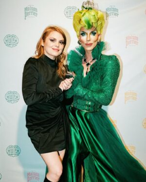 Gisèle Lullaby Instagram - I’m grateful to @maisonperrierca and @ddmg_pr 🫶for trusting me to host the launch of the new Perrier flavor🍋‍🟩🍍

Fantastic event ! Beautiful people!🥰

📸: @behindcreation 

#mtlmoments #event #maisonperrier #perrier #drag #dragqueen #myl #montreal