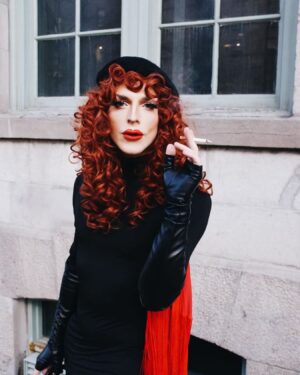 Gisèle Lullaby Instagram - Embracing my inner French actress
vibes ✨🇫🇷🥐 #FrenchActressEra
 
📸: @bertexertier 

#drag #french #era #photography #photooftheday #fudjifilm