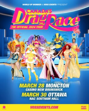 Gisèle Lullaby Instagram - We’re excited 🥳to meet you on March 28th in Moncton and March 30th in Ottawa! 🎟️Grab your tickets today from VossEvents.com!

#canadadragrace #cdr #drag #dragqueen #moncton #ottawa