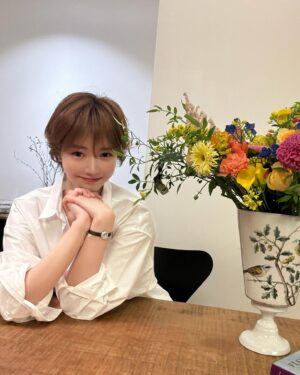 Go Joon-hee Instagram - 🌸🌼🌹🌷🌼🌸 설레는 마음으로 ”아침먹고가“팀을 기다리며❤️