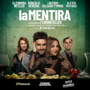 Gonzalo Heredia Instagram - ¡ENTRADAS YA A LA VENTA! 🎟️🎭
Estreno: Jueves 5 de Septiembre en el Teatro Picadero 

¿La mentira es un acto de amor? 🤫♥️
La mayoría de las personas no quieren escuchar la verdad...

Entradas por @plateanet (Link en Bio) o en la Boletería del Teatro.
