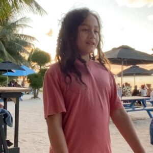 Gordon Toi Hatfield Instagram - Sunset dinners and drinks with the fams and a game of spin the coconut/ truth or dare! #houseofnativesontour #rarotonga