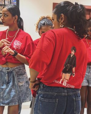 Gowry Lekshmi Instagram - Dm @alamara_by_gl  to grab these limited edition GL T-shirts ♥️🤘🏽