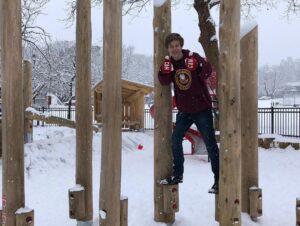 Graham Verchere Instagram - throwback to that snow day!!