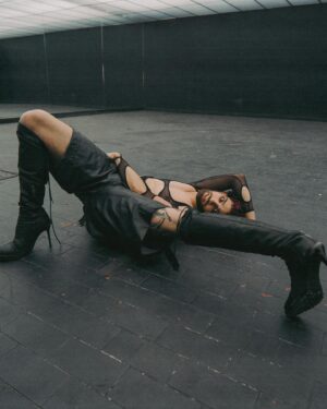 Gravity Balmain Instagram - the la brea tar pits if they slayed
📸 @seekaxiom 
Look 1: @willieherself @outlier (shoes: @shayneoliver.group @ugg)
Look 2: @leak_nyc @studious_hongkong @anndemeulemeester_official 
💄: @carlyannelarson