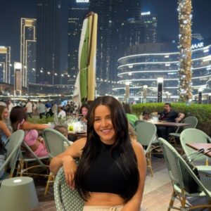 Gredmarie Colón Instagram - Day @ Dubai 🇦🇪. 

Dinner with a view. ⛲️🧆❣️

#dubai #dubaifountains #dinner #fyp #travel #summer