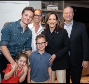 Greg Berlanti Instagram - Hosting @vp and @secondgentleman at our home a few months back was one of the proudest moments of our family’s life. It’s not every day you get to thank kind, humble, strong big hearted leaders who have fought for your family’s right to exist — as they also fight for so many Americans and for the ideals of our great democracy.  We hope and are excited to be there for @vp as she’s been there for us.