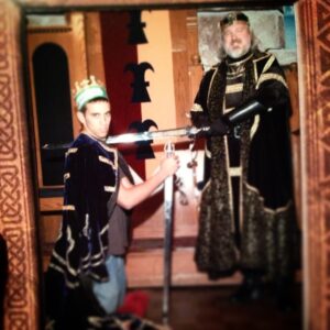 Greg Furman Instagram - I’m not sure if you’re even aware of the kind of royalty I come from, so If that’s the case let’s put a stop to your misguided ignorance. This is a certified King from Medieval Times. That’s me. Do 👏🏻 The 👏🏻 math 👏🏻 (now comment 💰below to pay your damn taxes) #noble #knight #kingofquarantine
