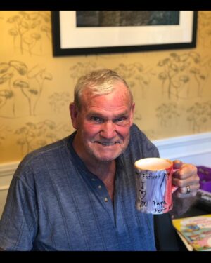 Greg Rikaart Instagram - #HappyFathersDay to all the dads out there. Very fortunate to have the love and support of these dudes. Also, my dad drinking from a Father’s Day mug my son made me is pretty cool.