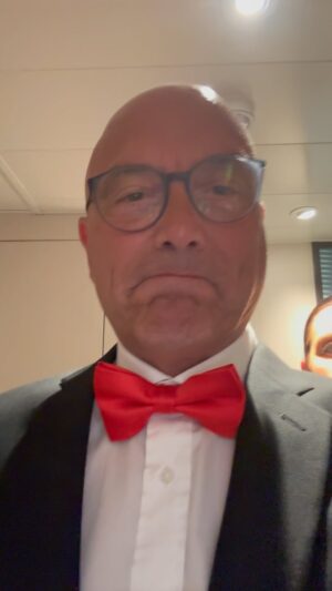 Gregg Wallace Instagram - Big Date Night - Sir Samuel’s - Queen Anne - @cunardline