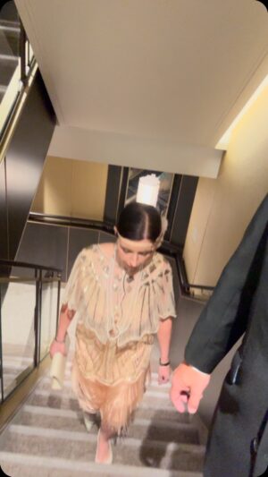 Gregg Wallace Instagram - 1920’s party Queen Anne @cunardline