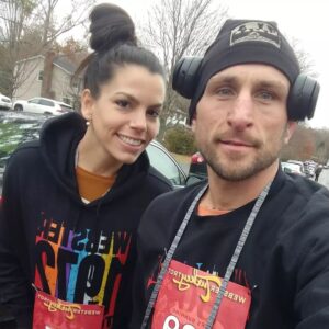 Gregor Gillespie Instagram - 50th annual Webster #turkeytrot  and my first one actually registering for. @x_tina0227 and I didn't know this also doubled as an opportunity to wear costumes. Don't worry next year we'll be prepared!  #bestwrestlerinmma #besthikerinmma #bestfishermaninmma