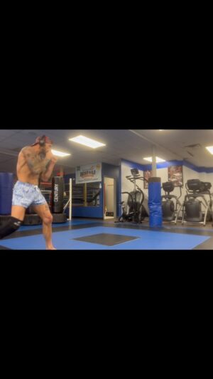 Gregor Gillespie Instagram - It’s always insane to me when the guys I train think that stance and motion or shadow boxing/wrestling- is some sort of warm up. 

I did 25 minutes of work and it was about as much as I could do, because I did it correctly! Soaking wet, legs shaking, heart rate SUPER high, and completely unable to form a sentence with how out of breath I was. *The breakdown of rounds was as follows: (on the boxing timer app) 50 seconds of work, 10 seconds of break, x25 rounds - alternating WRESTLING stance&motion and shadow boxing. The “up and down” part of it makes it wayyyy tougher (and more realistic) if you’re an MMA fighter. That’s out of the @keith_trimble handbook of mma fight conditioning! (Now before you do this and then message me that it wasn’t that tough, I’ll leave you w the same words I tell the guys I train: “you can make anything hard as Fuk, and you can make anything easy”. )  Give it a try, push yourself, and comment on how it went below! I’m looking forward to hearing how you guys feel about the workout! *ps - to make it tougher, on the 10 second break, keep your hands up, move your feet and move your head.* but if you need the break, take it… it’s designed into the workout!