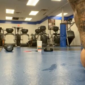 Gregor Gillespie Instagram - 23:25 was my time.  Follow the rules and first person to beat my time I’ll send team gg fight shirt to. ***Iffff you think you might beat my time  then I’d certainly suggest filming it or at least part of it, so I can qualify that your burpees and sit ups. (Ok ya I know it’s probably more like 2-3 inches off the ground so before you crucify me for saying 5-6, let me just clarify. On the last few sets, from 5 on down however,  I do jump as high as possible since those sets tend to be a bit easier!)