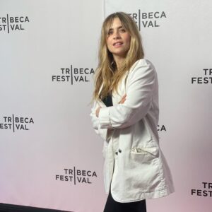 Greta Scarano Instagram - I♥️NY 
Premiering Feliz Navidad at
@tribeca with @premiere_film @dareizz @groenlandia_film