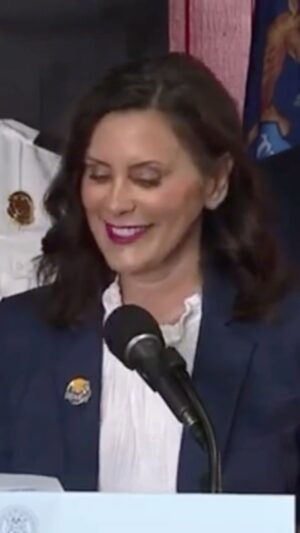 Gretchen Whitmer Instagram - Incredible. Amazing. Show stopping. Our budget does it all. But it doesn’t raise taxes by a dime 💪