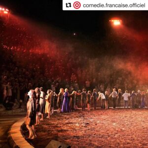 Guillaume Gallienne Instagram - #Repost @comedie.francaise.officiel with @get_repost
・・・
La Comédie continue ! - Samedi 9 mai
16h05 : « Le 4h de Ragueneau : Elissa Alloula »
16h10 : « Et qu’en dit la servante ? - Florence Naugrette - L'histoire du répertoire de la Comédie-Française »
17h00 : « Les mots du plateau : 
Souffler par Alison Hornus, régisseur-assistante 
Cintrier par Roland Magdelaine, machiniste-cintrier » 
17h20 : « Les acteurs parlent aux enfants : Éric Ruf »
17h45 : « Urgence à vous remercier : Véronique Vella »
18h00 : « Le foyer des comédiens - C comme Comédie : Françoise Gillard »
18h05 : « Le foyer des comédiens - L'enfance de l'art : Dominique Blanc »
18h10 : « Le foyer des comédiens - La "cuisine" de l'actrice : Salomé Benchimol »
18h30 : École d'actrice Elsa Lepoivre (captation pour archive)
19h50 : « Chant contre chant : Alexandre Pavloff et Hervé Pierre »
20h30 : « Électre/Oreste » d'Euripide
traduction Marie Delcourt-Curvers
version scénique Bart Van den Eynde et Ivo van Hove
Mise en scène Ivo van Hove
Théâtre antique d'Epidaure (captation pour archive)
À l'issue de la représentation : « Derrière le rideau : Reportage sur la tournée "d'Électre/Oreste" à Épidaure TF1 Zoom
Entretiens avec Ivo van Hove, Jan Versweyveld et Dominique Schmitt » 
Speakerin : Didier Sandre 
#ensembleàlamaison
#culturecheznous
#lacomediecontinue