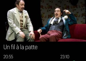 Guillaume Gallienne Instagram - ‪Retrouvons nous ce soir dans « Un fil à la patte » @france5 et puis avant à 20h15 dans le cadre de la Comédie Continue sur la web TV @comedie.francaise.officiel dans : « Ce que j’emporterais sur une île déserte ». À ce soir !‬