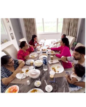 Gurmeet Choudhary Instagram - Collecting moment’s with @saffronstays and this time we visited Ivory Mansion in Pen Maharashtra.. No better place to be in during this monsoon season! 
We had a lovely time irrespective of how ill Guru was but it went all good and we made the most of our family time!! 
Thank you #SaffronStays for this beautiful stay and incredible hospitality ✨❤️
#WhereFamiliesBond