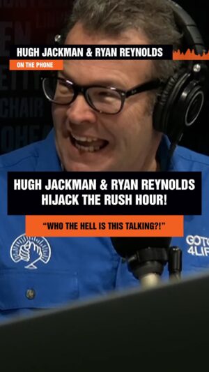 Gus Worland Instagram - Hollywood Royalty Hugh Jackman & Ryan Reynolds hijack The Rush Hour! 

And Hugh has tattoo advice for Woodsy ahead of the @gotcha4life Cup! #deadpoolwolverine #deadpool 

CATCH THE FULL INTERVIEW ON WITH HUGH JACKMAN & RYAN REYNOLDS ON THE RUSH HOUR ON LiSTNR, SPOTIFY or APPLE!