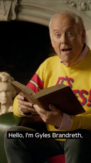 Gyles Brandreth Instagram - Did you hear me talk about damp squids, doggy dog worlds and escape goats this week? Well, I’ve teamed up with Specsavers Hearing Experts to help banish the misheard sayings that are plaguing our nation’s conversations. Together we can put an end to this mishearing madness🐐🦑  AD