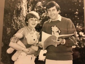 Gyles Brandreth Instagram - This is the young @realaled & me around the time we first met in the 1980s. This week Aled Jones is my special guest on @therosebudpodcast sharing his earliest memories.  Aled is the first of several child stars we’ll be featuring on #Rosebud. His story is remarkable. And on the podcast you’ll hear him singing - you’ll hear Ernest Luff, too.  Ernest Luff??? Yes, this is a podcast full of surprises.