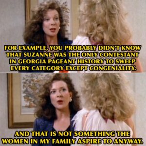 H. Alan Scott Instagram - Part of being gay means being able to recite this entire monologue from Designing Women. I’m sorry, I don’t make the rules. This is our party trick. The thing we surprise people with at a dinner party. 

We’ve all encountered a Marjorie before, am I right?!! 

Happy Pride. 

Clip from ‘Designing Women’ (S1E2 “The Beauty Contest”) ©️ Columbia Pictures TV.
.
.
.
#designingwomen #dixiecarter #deltaburke #juliasugarbaker #suzannesugarbaker #quote #quotes #meme #memes #nostalgia #nostalgic #80s #80snostalgia #lgbtq #gay #fyp