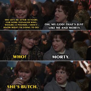 H. Alan Scott Instagram - This is my Pride. 

Clips from ‘First Wives Club’ (1996) ©️ Paramount Pictures. 
.
.
.
#firstwivesclub #bettemidler #dianekeaton #goldiehawn #pride #meme #memes #quote #quotes #nostalgia #nostalgic #90s #90snostalgia #lgbtq🌈 #lgbtq