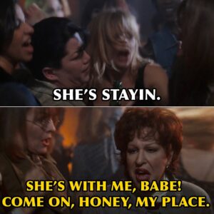 H. Alan Scott Instagram - This is my Pride. 

Clips from ‘First Wives Club’ (1996) ©️ Paramount Pictures. 
.
.
.
#firstwivesclub #bettemidler #dianekeaton #goldiehawn #pride #meme #memes #quote #quotes #nostalgia #nostalgic #90s #90snostalgia #lgbtq🌈 #lgbtq