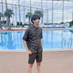 Hajime Shacho Instagram - 暑いねぇ〜

#fendi