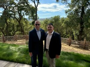 Hakeem Jeffries Instagram - Had a great visit and homeland tour with Chairperson Andy Mejia and the Lytton Rancheria Tribe ⛰️🌲⛰️