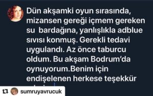 Hakkı Ergök Instagram - Her şey yolunda. Bu akşam Bodrum Heredot Kültür Merkezi’nde oynuyoruz.
#Repost @sumruyavrucuk with @make_repost
・・・
#aa #sözcügazetesi #cumhuriyetgazetesi #hürriyetgazetesi #birgüngazetesi