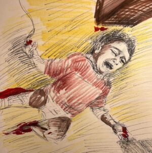 Haluk Piyes Instagram - What was a lie, they made real…
Stop burnin humans..
Stop the m@ssacr on kids… 
Stop b0mbing safezones…

R@f@ 
#save #children 

 @yassindraws
