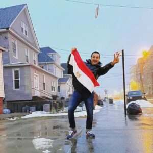 Hamada Barakat Instagram - Victory to Egypt from New York