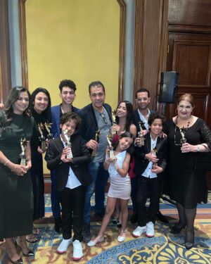 Hamza Diab Instagram - الحمد لله ❤️ تاني تكريم لمسلسل #كامل_العدد  ١ شكراً المجلس القومي لحقوق الإنسان 🫡❤️❤️