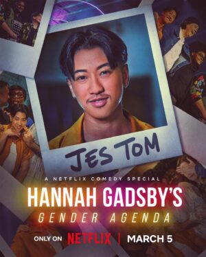 Hannah Gadsby Instagram - It’s hard not to notice that jokes about trans people are becoming more and more lucrative in the stand up world, so it seems only right that at least some of those jokes be told by actual trans people themselves. That’s one of many reasons why I’m particularly excited for the release of “Hannah Gadsby’s (that’s me...) Gender Agenda,” which showcases these seven extraordinarily talented genderqueer comics. I loved sharing the stage with them (and her, and him, and...you get it) almost as much as you will love having them on your screen. Tune in on March 5...Do it! On Netflix! @jesthekid @chloepetts @ashatellslies @mx.dahliabelle @deanne_smith @krishnaistha @alokvmenon @netflixisajoke
