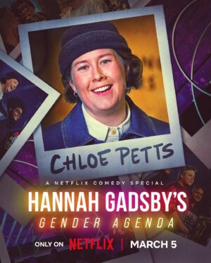 Hannah Gadsby Instagram - It’s hard not to notice that jokes about trans people are becoming more and more lucrative in the stand up world, so it seems only right that at least some of those jokes be told by actual trans people themselves. That’s one of many reasons why I’m particularly excited for the release of “Hannah Gadsby’s (that’s me...) Gender Agenda,” which showcases these seven extraordinarily talented genderqueer comics. I loved sharing the stage with them (and her, and him, and...you get it) almost as much as you will love having them on your screen. Tune in on March 5...Do it! On Netflix! @jesthekid @chloepetts @ashatellslies @mx.dahliabelle @deanne_smith @krishnaistha @alokvmenon @netflixisajoke