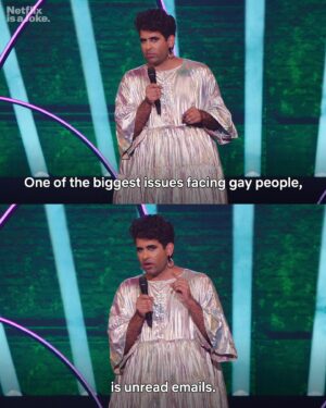 Hannah Gadsby Instagram - Hannah Gadsby’s Gender Agenda streaming NOW only on Netflix! Featuring ALOK, Krishna Istha, Mx. Dahlia Belle, DeAnne Smith, Asha Ward, Chloe Petts, and Jes Tom.