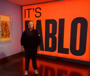 Hannah Gadsby Instagram - I co-curated an exhibition at the @brooklynmuseum …😬
It’s about Pablo Picasso 🍆 
…or is it? 💃

‘It’s Pablo-matic’ opens this Friday and runs through September 24.  You’re allowed to go…