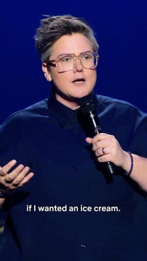 Hannah Gadsby Instagram - 🍦…

#somethingspecial now streaming…
@netflix @netflixisajoke