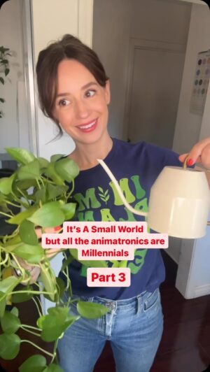 Hannah Marie Hines Instagram - Which one r u?? • (Yes, I purchased the plant mom tee specially for this.) • IB @nickimarieinc 
.
.
.
.
.
.
.
.
.
.
.
.
.
#millennialhumor #itsasmallworld #disneyadult #plantmom