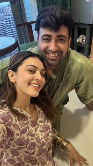 Hansika Motwani Instagram - Happy Raksha Bandhan ♥️ 
Blessed to have you as  my elder brother ♥️ love you bhaiya ♥️