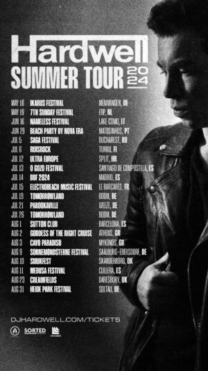 Hardwell Instagram - Kicked off the Summer Season like this and added some more dates to the schedule ☀️🎶