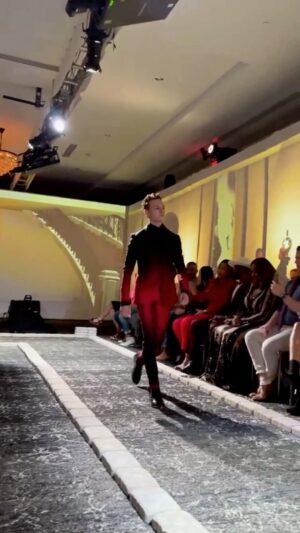Harrison Osterfield Instagram - So much fun walking for @joshuakanebespoke spectacular show in Atlanta 🔥 Congratulations brother 🖤 #dandyrebels