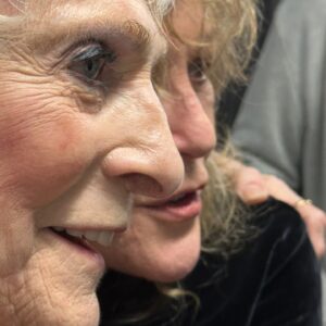 Harvey Fierstein Instagram - That singular voice, JUDY COLLINS, thrilled us last night performing the songs from her album WILDFLOWERS. I cried through most of the evening. What a joyful bin of memories. Here she was, backstage, with the marvelous Bonnie Bedelia.