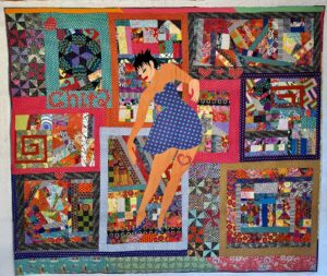 Harvey Fierstein Instagram - Losing Chita was hard for all of us who knew and loved her. Making this quilt felt like a visit with my friend. Please note the broken heart. I put it there to represent the accident that shattered her leg. It was an injury like that would have ended the dancing career of most but not our Conchita!