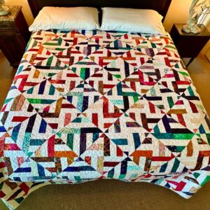 Harvey Fierstein Instagram - Been at the sewing machine again. A little calmer than my usual designs but cool and refreshing in this post-summer heat.