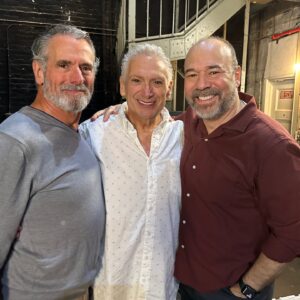 Harvey Fierstein Instagram - Forget The Three Tenors. How about The Three Tevyes? Steven Skybell, Danny Burstein and me. That's a lot of RICH MEN!